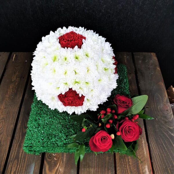 Aberdeen Funeral Florists | Funeral Flower Football